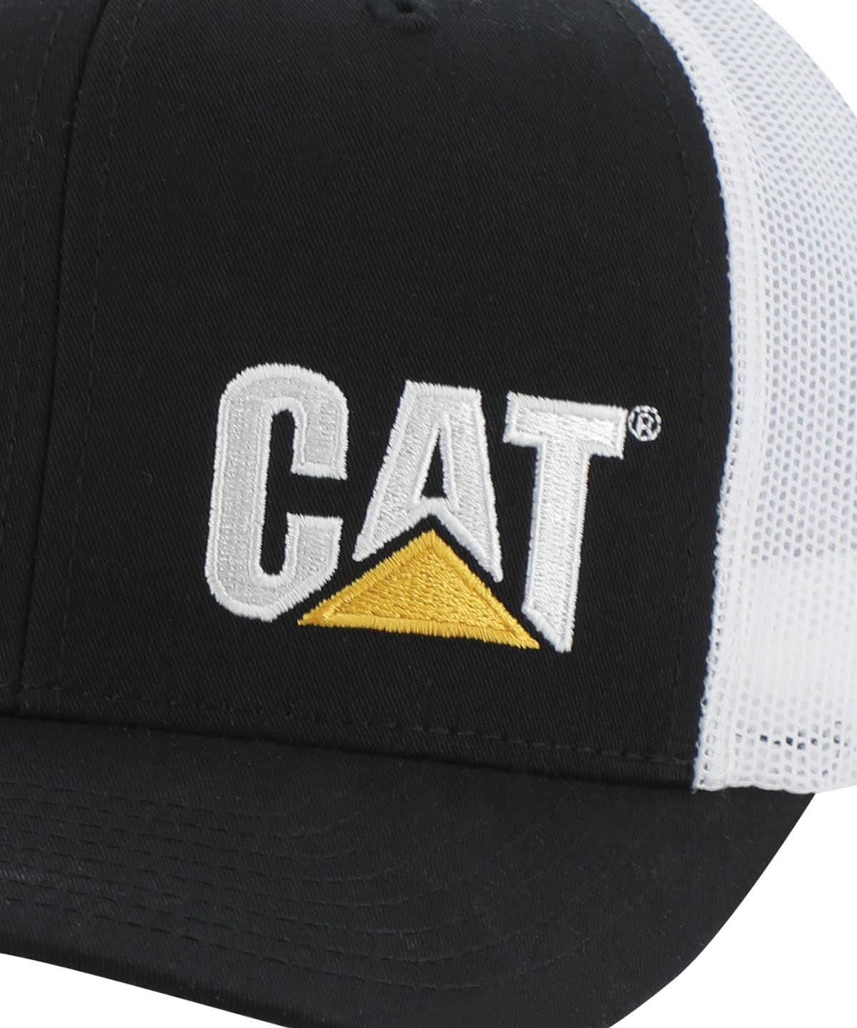 Jockey Con Broche Unisex Cat Trademark Trucker Hat Negro Cat