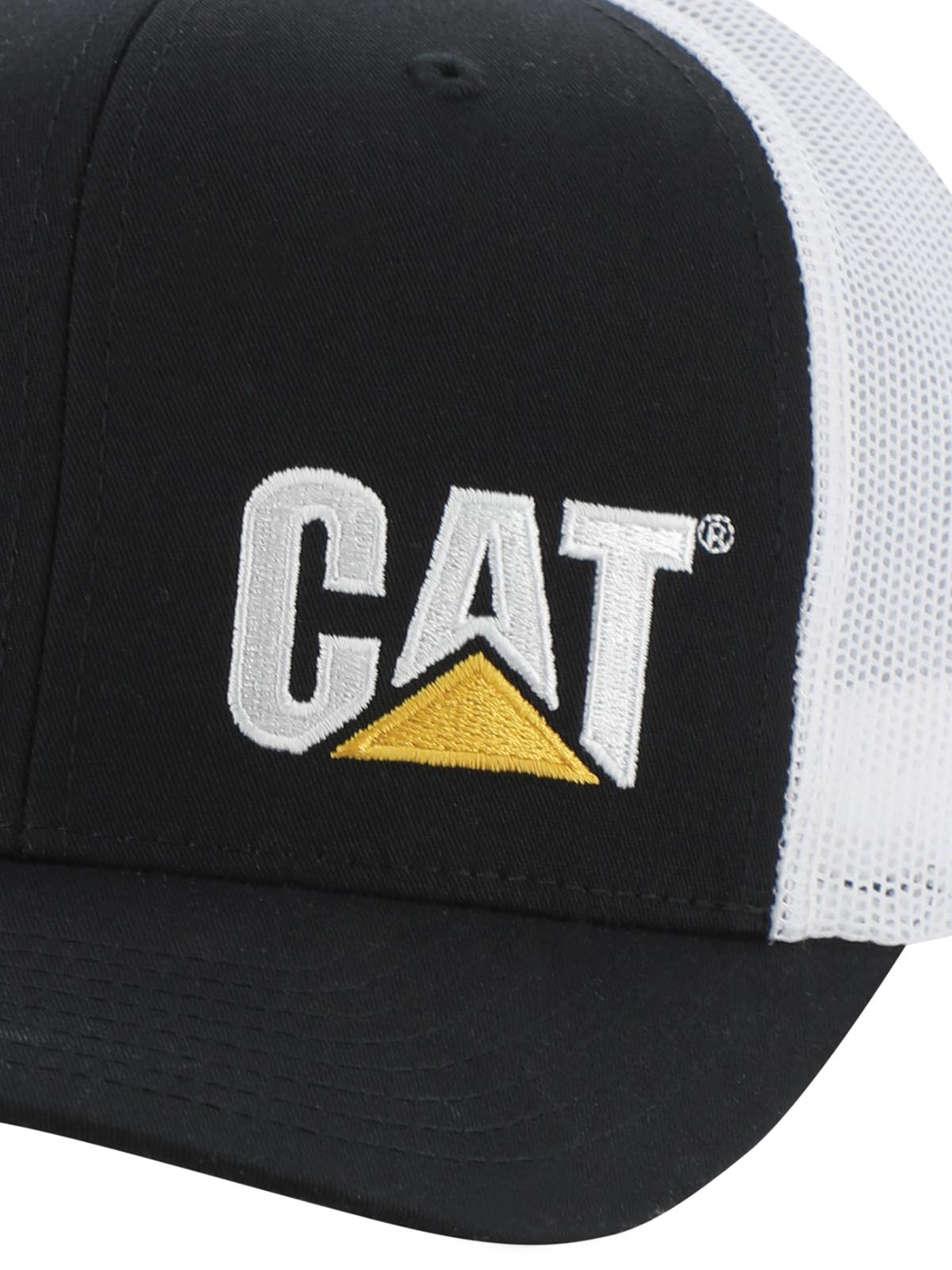 Jockey Con Broche Unisex Cat Trademark Trucker Hat Negro Cat