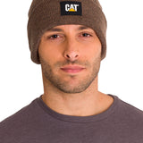 Gorro Casual Unisex Cat Label Cuff Beanie Café Cat