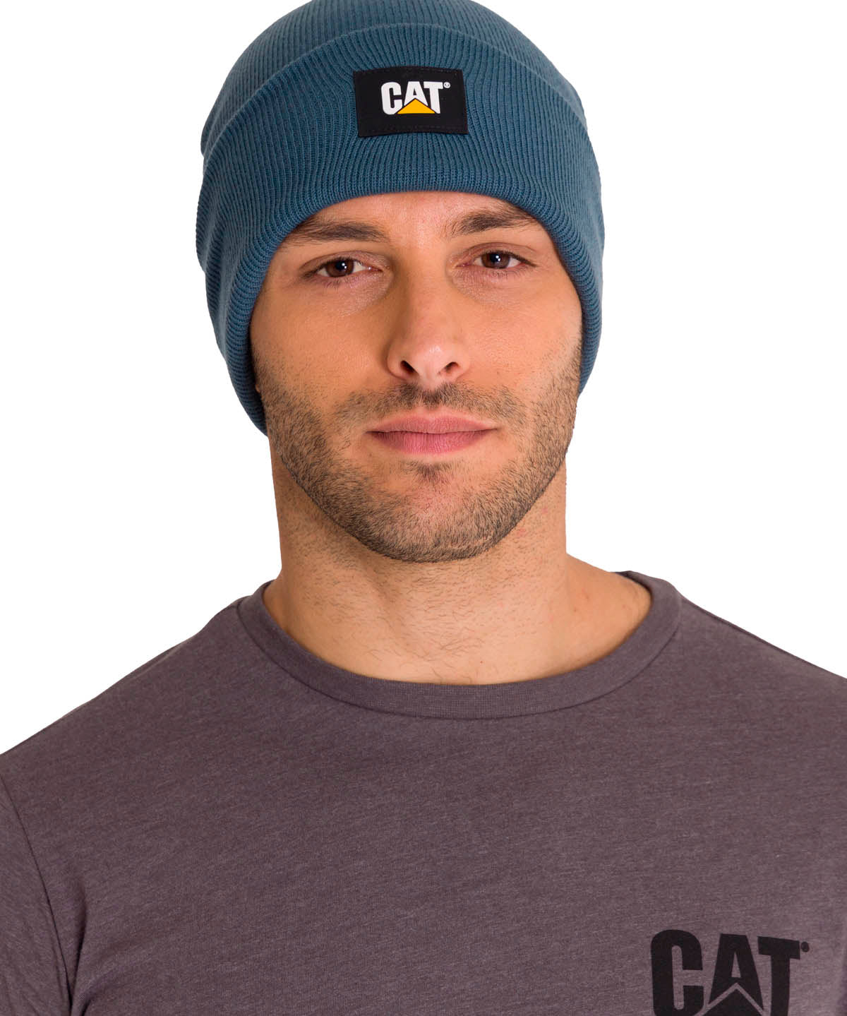 Gorro Label Cuff Beanie Cat