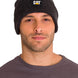 Gorro Hombre Etiqueta CAT Gris Cat