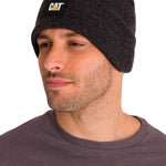 Gorro Hombre Etiqueta CAT Gris Cat
