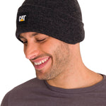 Gorro Hombre Etiqueta CAT Gris Cat