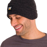 Gorro Hombre Etiqueta CAT Gris Cat