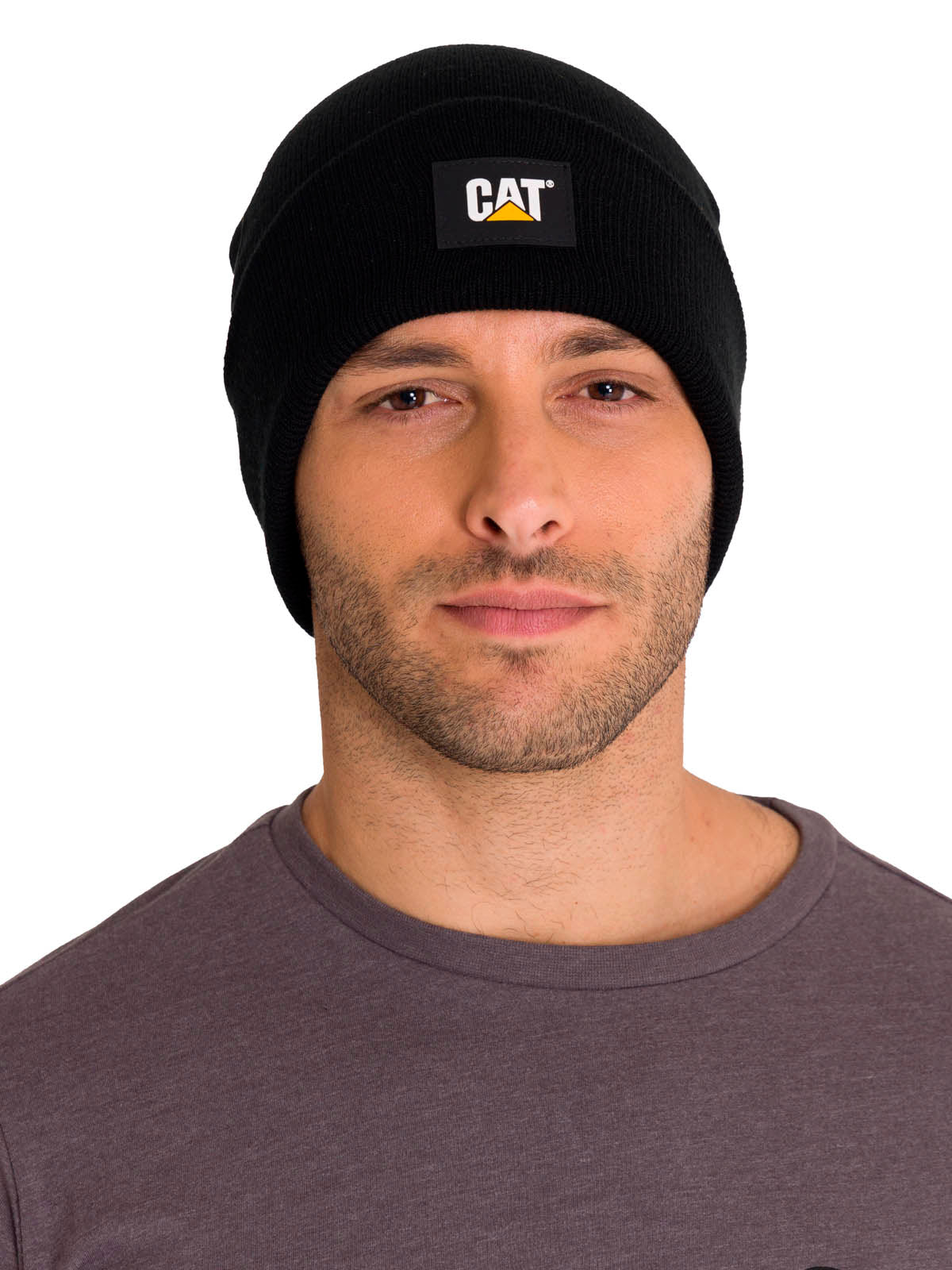 Gorro Label Cuff Beanie Cat