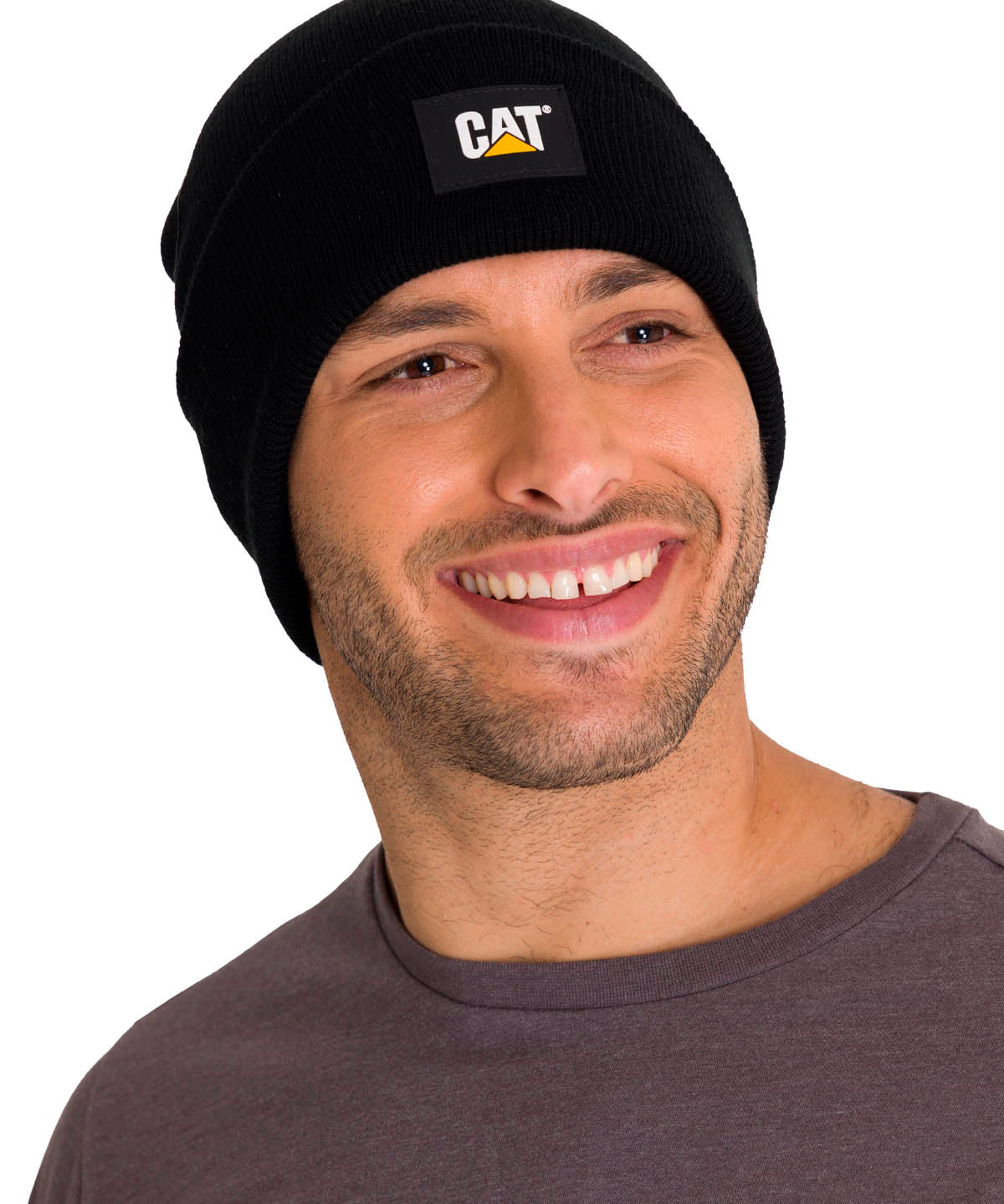 Gorro Label Cuff Beanie Cat