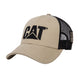 Jockey Casual Unisex Cat Logo Flag Hat Beige/Crudo Cat
