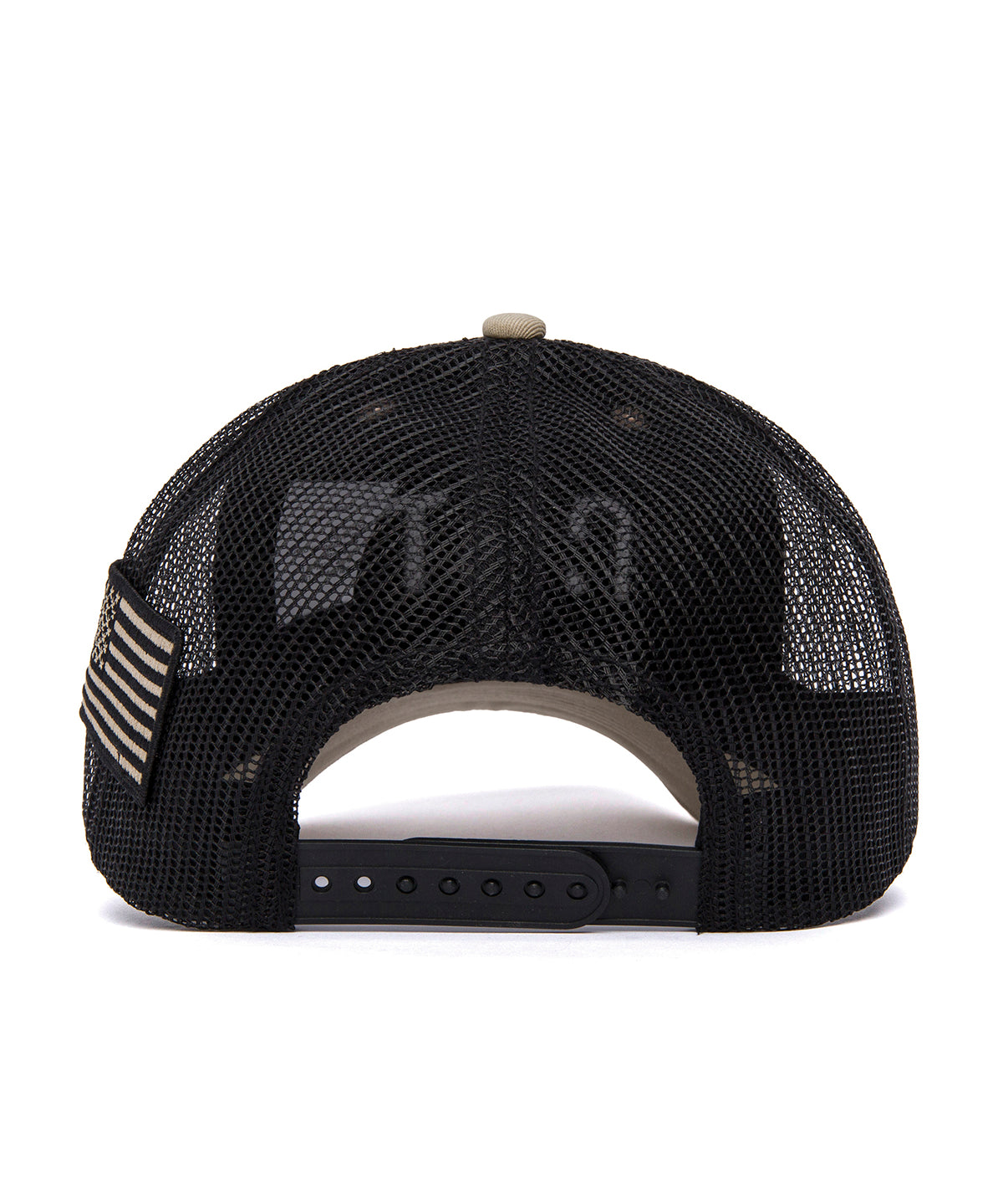 Jockey Casual Unisex Cat Logo Flag Hat Beige/Crudo Cat