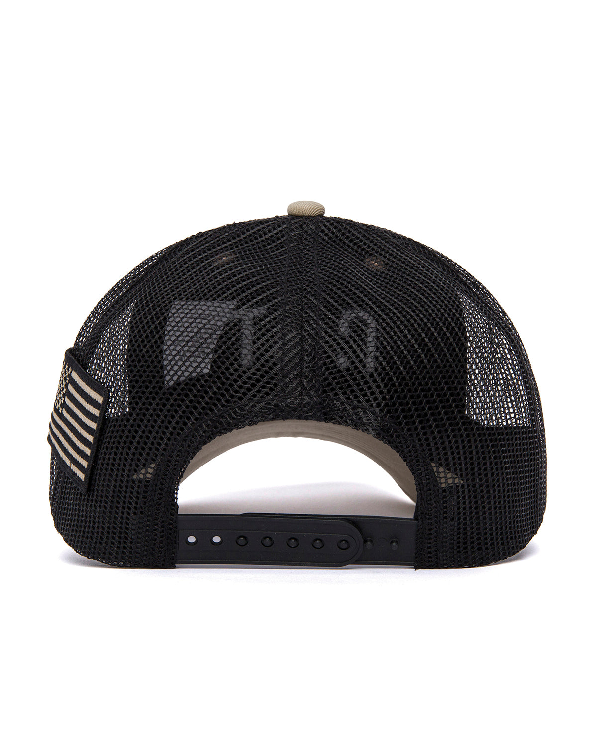 Jockey Casual Unisex Cat Logo Flag Hat Beige/Crudo Cat