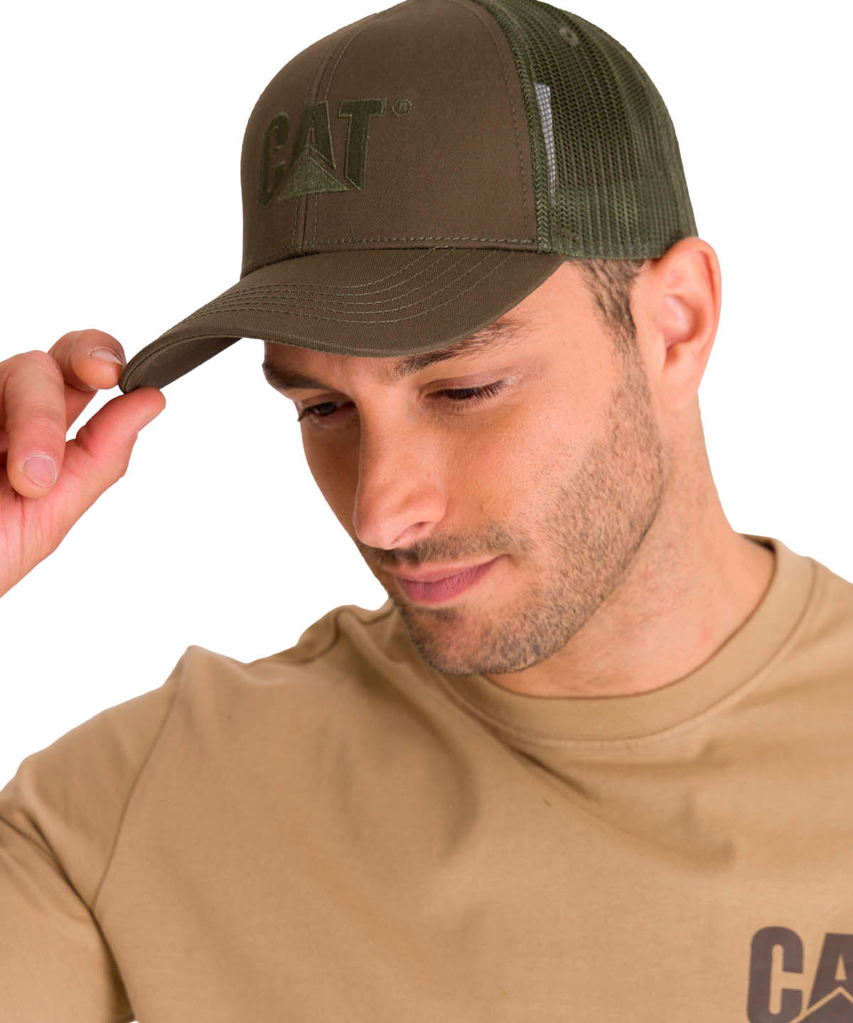 Jockey Hombre Raised Logo Cat