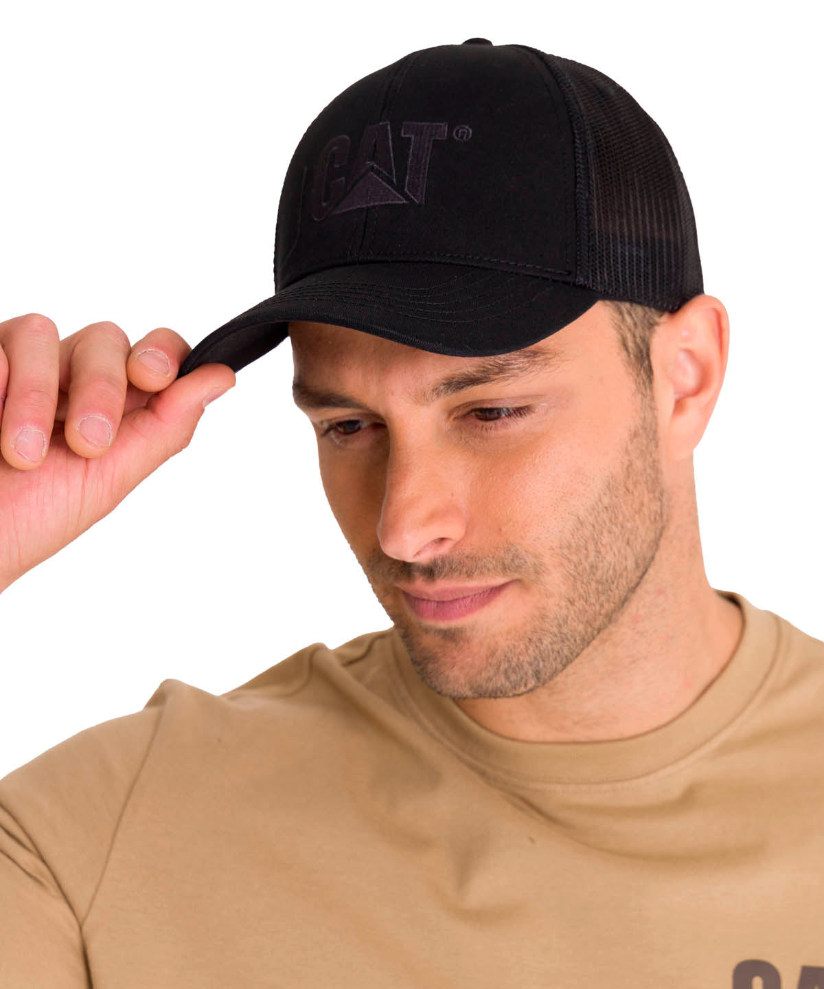 Jockey Hombre Raised Logo Cat