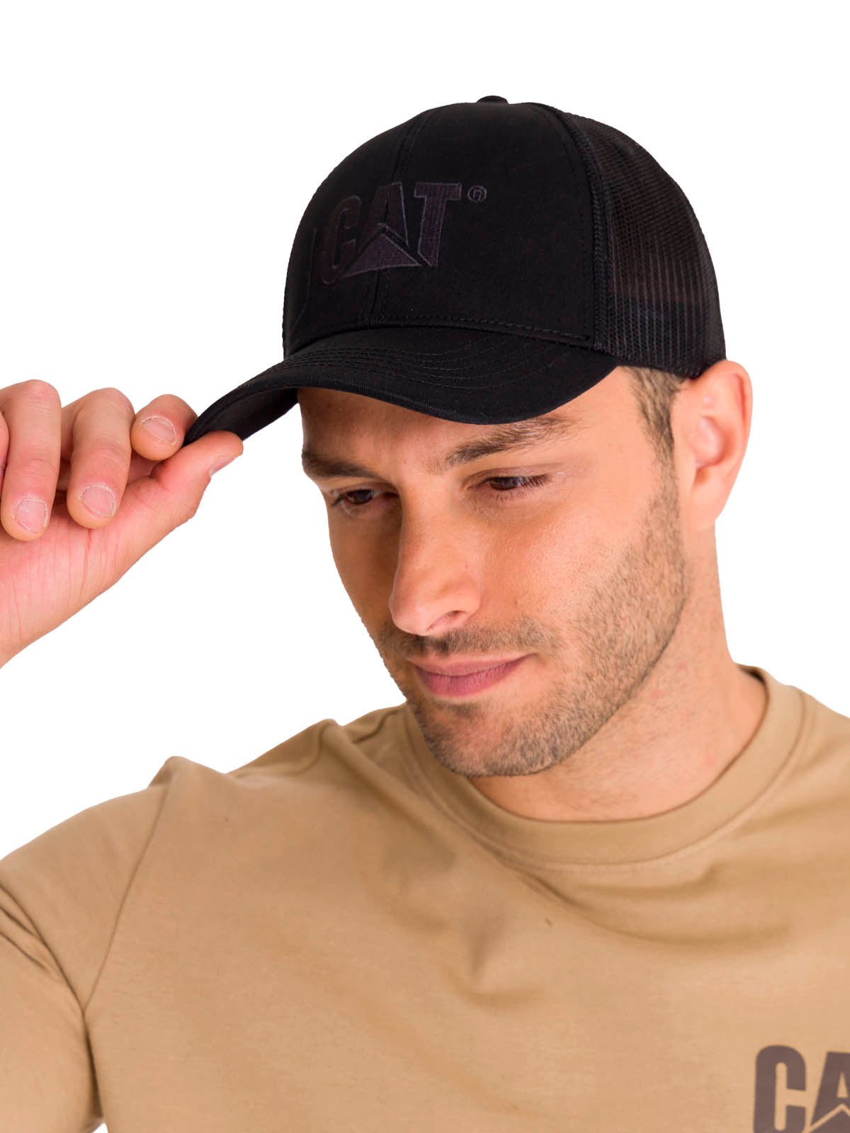 Jockey Hombre Raised Logo Cat