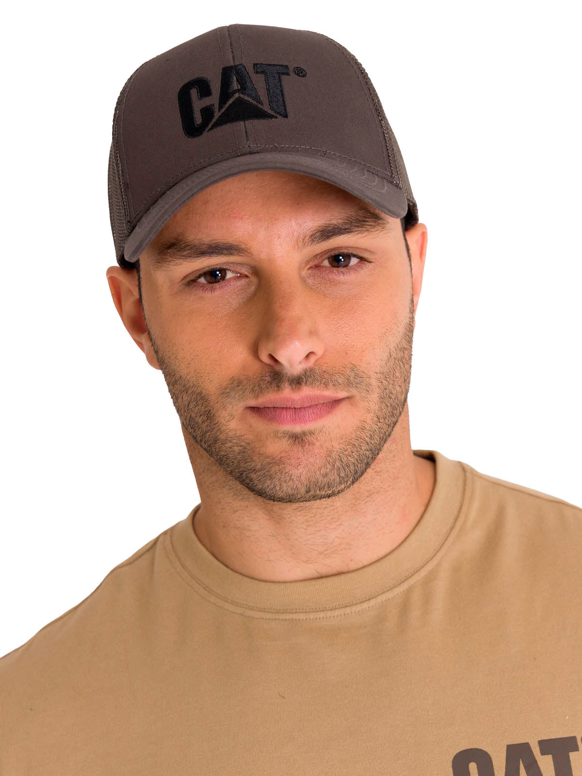 Jockey Casual Hombre Raised Logo Gris Cat