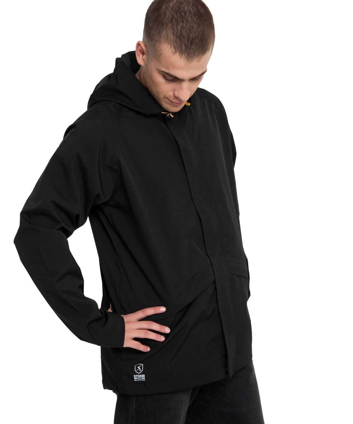 Chaqueta Impermeable Hombre CAT Essentials Rain Jacket Black