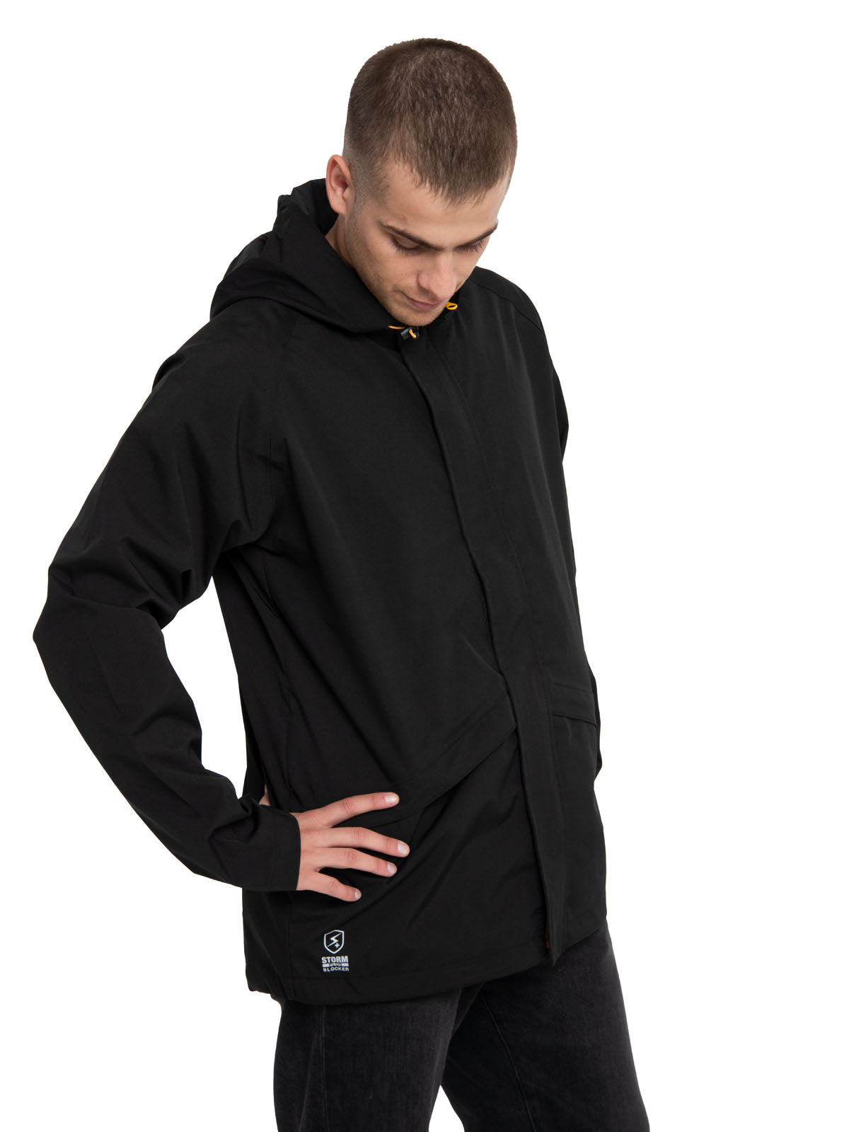 Chaqueta Impermeable Hombre CAT Essentials Rain Jacket Black