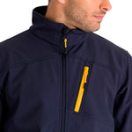 Chaqueta Hombre Essentials Softshell Azul Cat