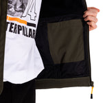 Chaqueta Casual Hombre Essential Softshell Jacket Verde Cat