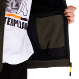 Chaqueta Casual Hombre Essential Softshell Jacket Verde Cat