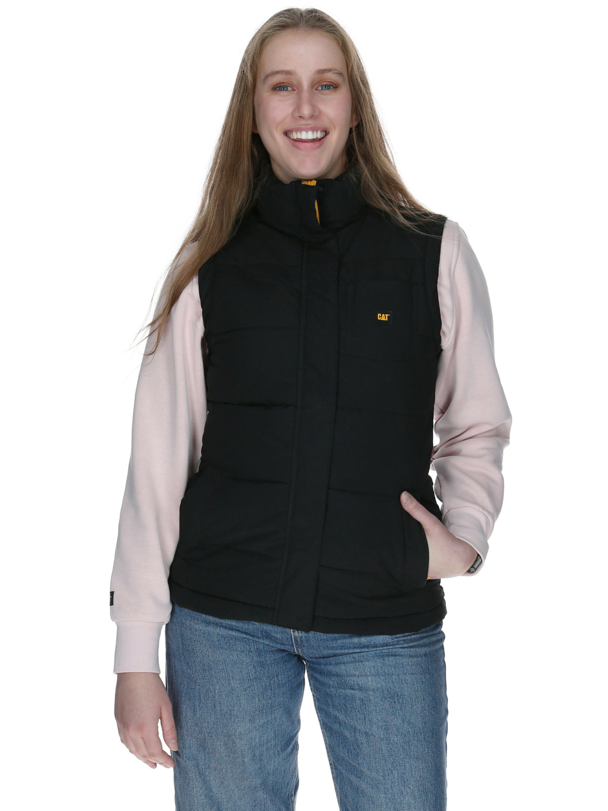 Chaqueta Sin manga Casual Mujer ARCTIC ZONE Negro CAT