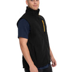 Chaqueta Sin Manga Casual Hombre Essential Softshell Vest Negro Cat