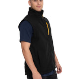 Chaqueta Sin Manga Casual Hombre Essential Softshell Vest Negro Cat