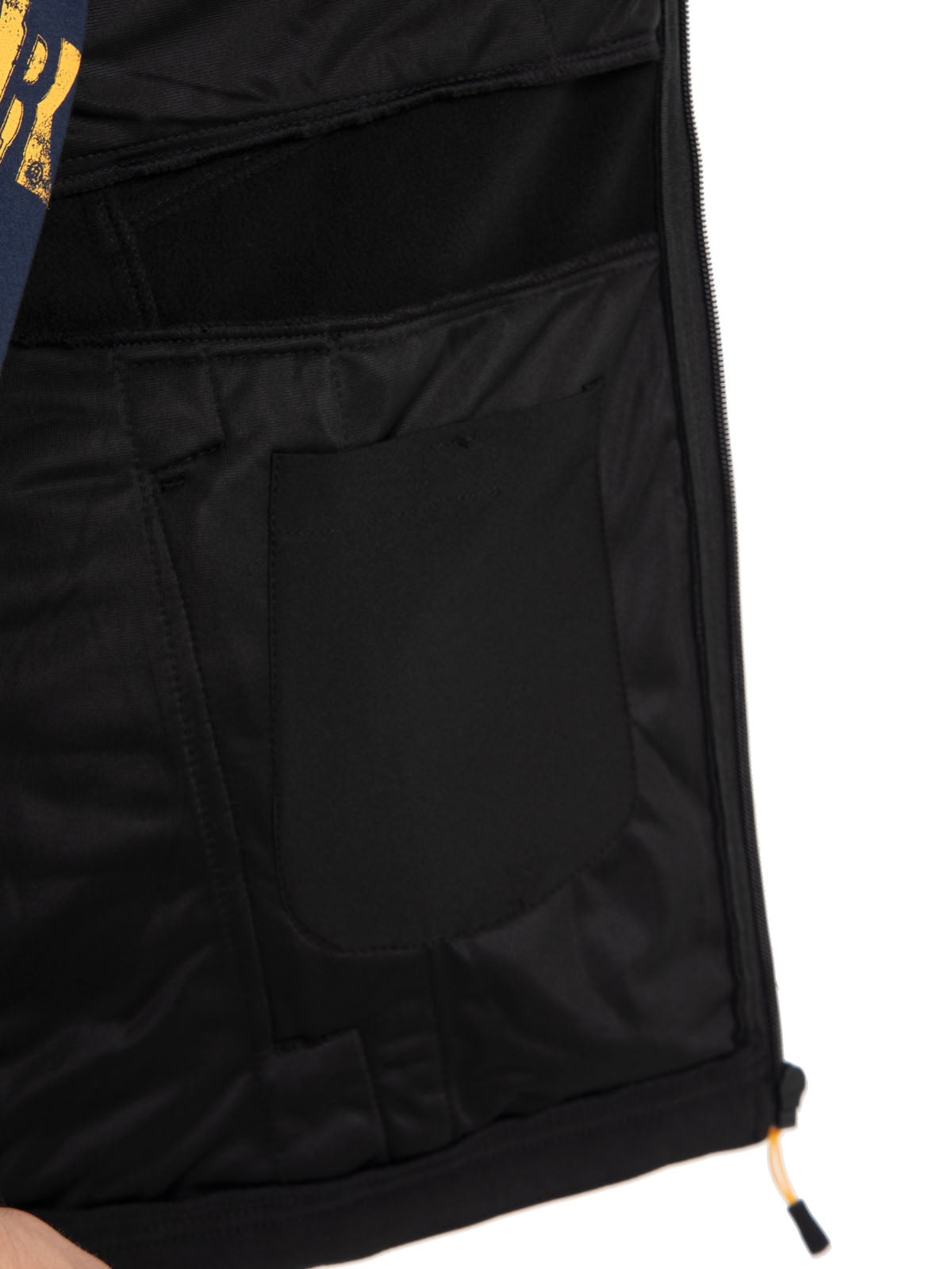 Chaqueta Sin Manga Casual Hombre Essential Softshell Vest Negro Cat