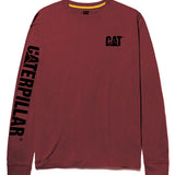 Polera Hombre Trademark Rojo Oscuro Cat