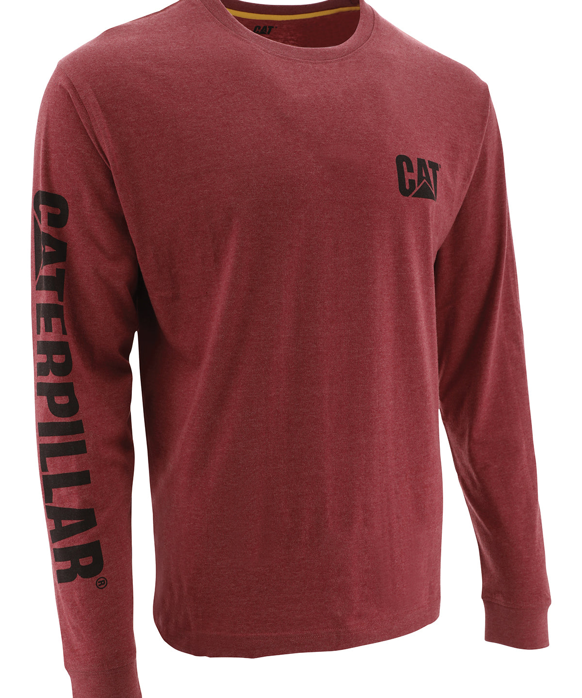 Polera Hombre Trademark Rojo Oscuro Cat