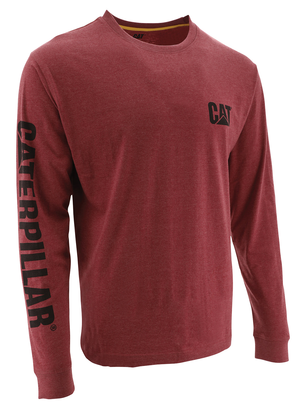 Polera Hombre Trademark Rojo Oscuro Cat