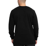 Polera Manga Larga Casual Hombre Trademark L/S Banner Tee Negro Cat