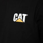 Polera Manga Larga Casual Hombre Trademark L/S Banner Tee Negro Cat