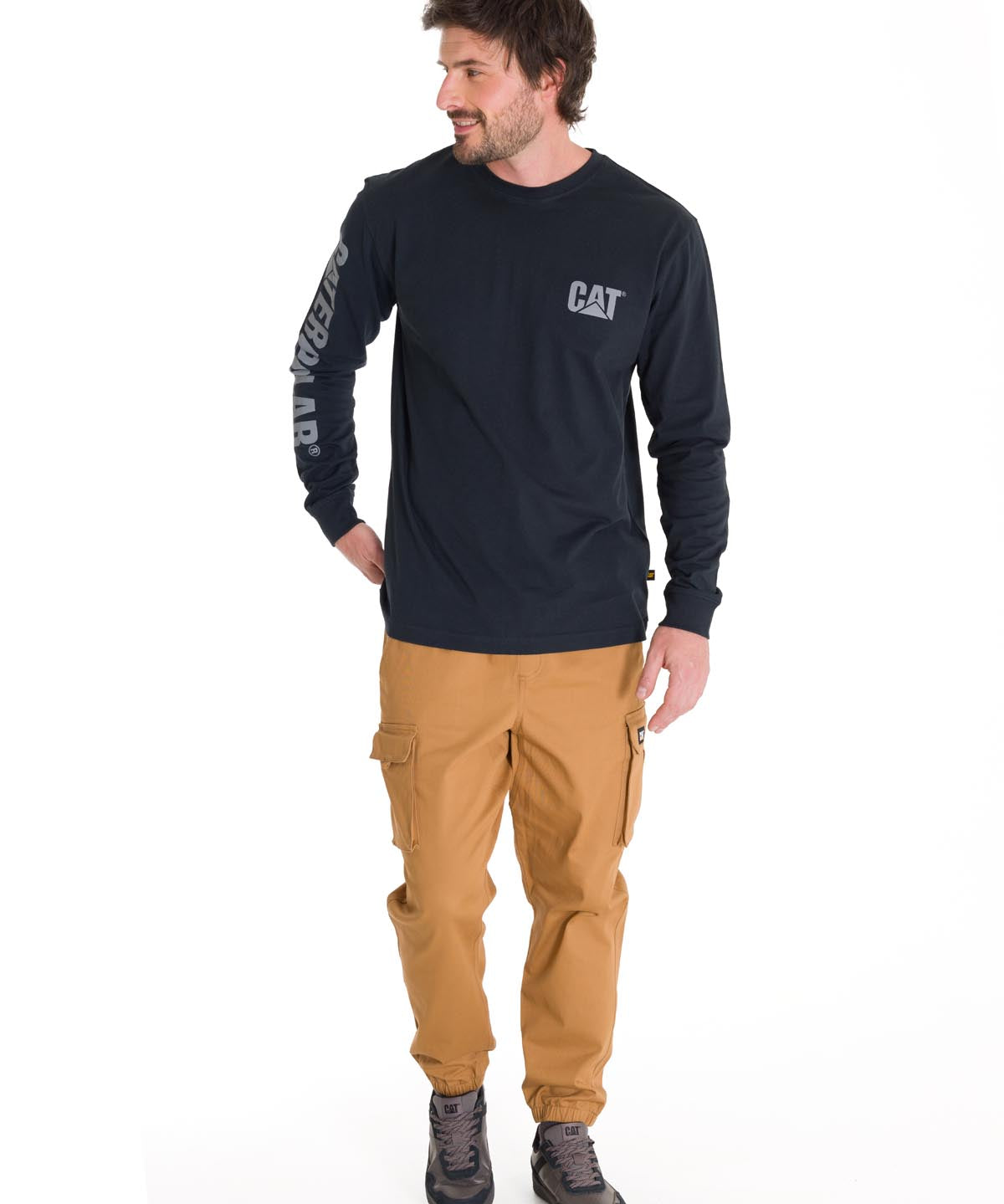 Polera Hombre Trademark Cat