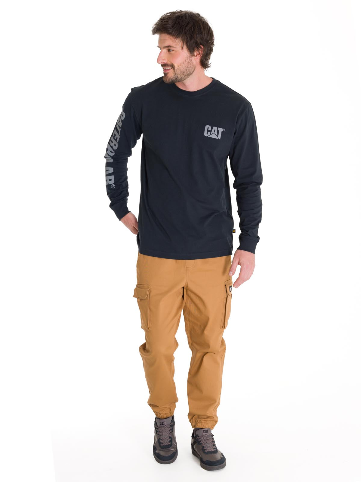 Polera Hombre Trademark Cat