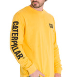 Polera Manga Larga Hombre Trademark Amarillo Cat