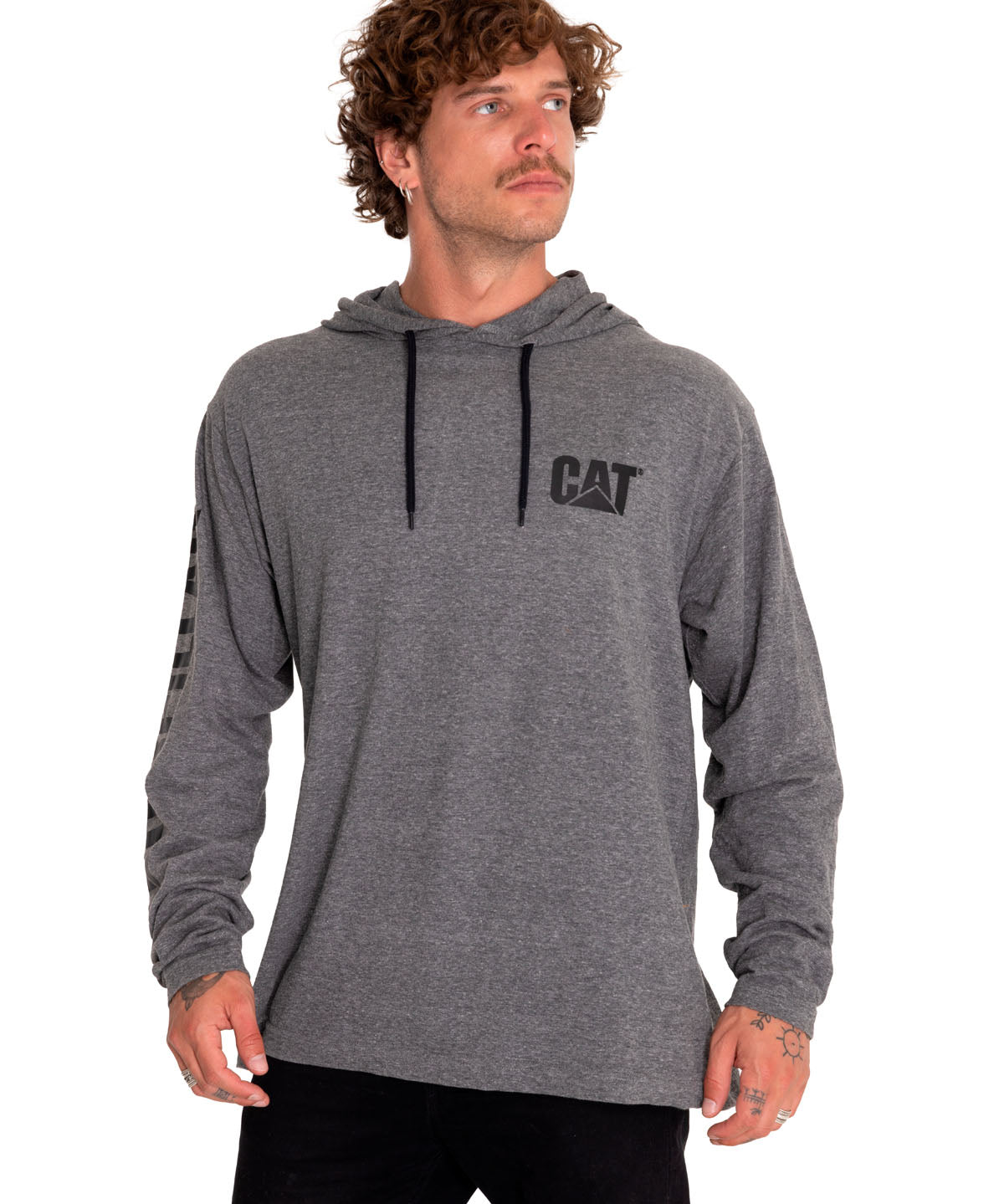 Polerón Hombre Upf Hooded Banner Cat