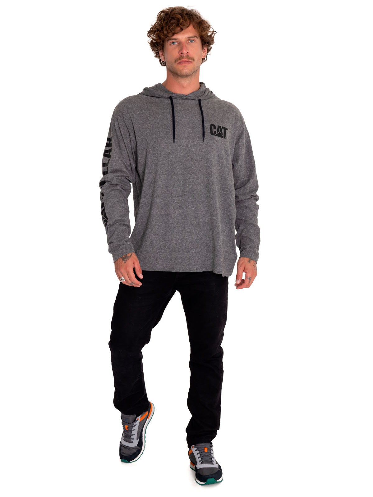 Polerón Hombre Upf Hooded Banner Cat