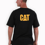 Polera Manga corta Casual Hombre LOGO POCKET TEE Negro CAT