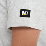 Polera Manga Corta Casual Hombre Essential S/S Tee Gris Cat