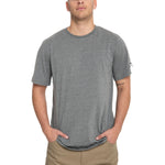 Polera Manga corta Casual Hombre ESSENTIAL S/S TEE GRIS CAT