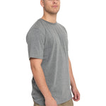 Polera Manga corta Casual Hombre ESSENTIAL S/S TEE GRIS CAT