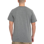 Polera Manga corta Casual Hombre ESSENTIAL S/S TEE GRIS CAT