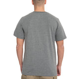 Polera Manga corta Casual Hombre ESSENTIAL S/S TEE GRIS CAT