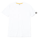 Polera Manga corta Casual Hombre ESSENTIAL S/S TEE Blanco CAT