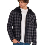 Chaqueta Manga Larga Hombre Sequoia Shirt Gris Oscuro Cat