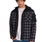 Chaqueta Manga Larga Hombre Sequoia Shirt Gris Oscuro Cat