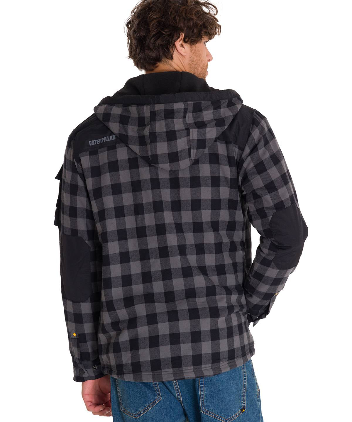 Chaqueta Manga Larga Hombre Sequoia Shirt Gris Oscuro Cat