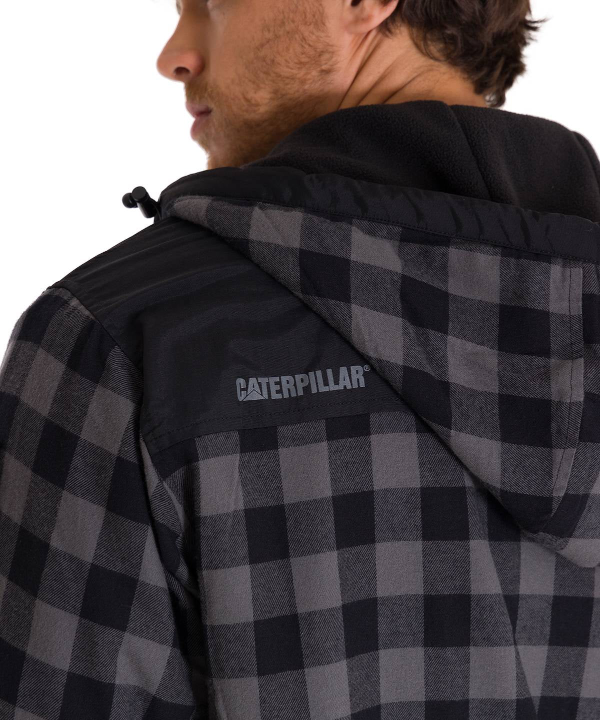 Chaqueta Manga Larga Hombre Sequoia Shirt Gris Oscuro Cat