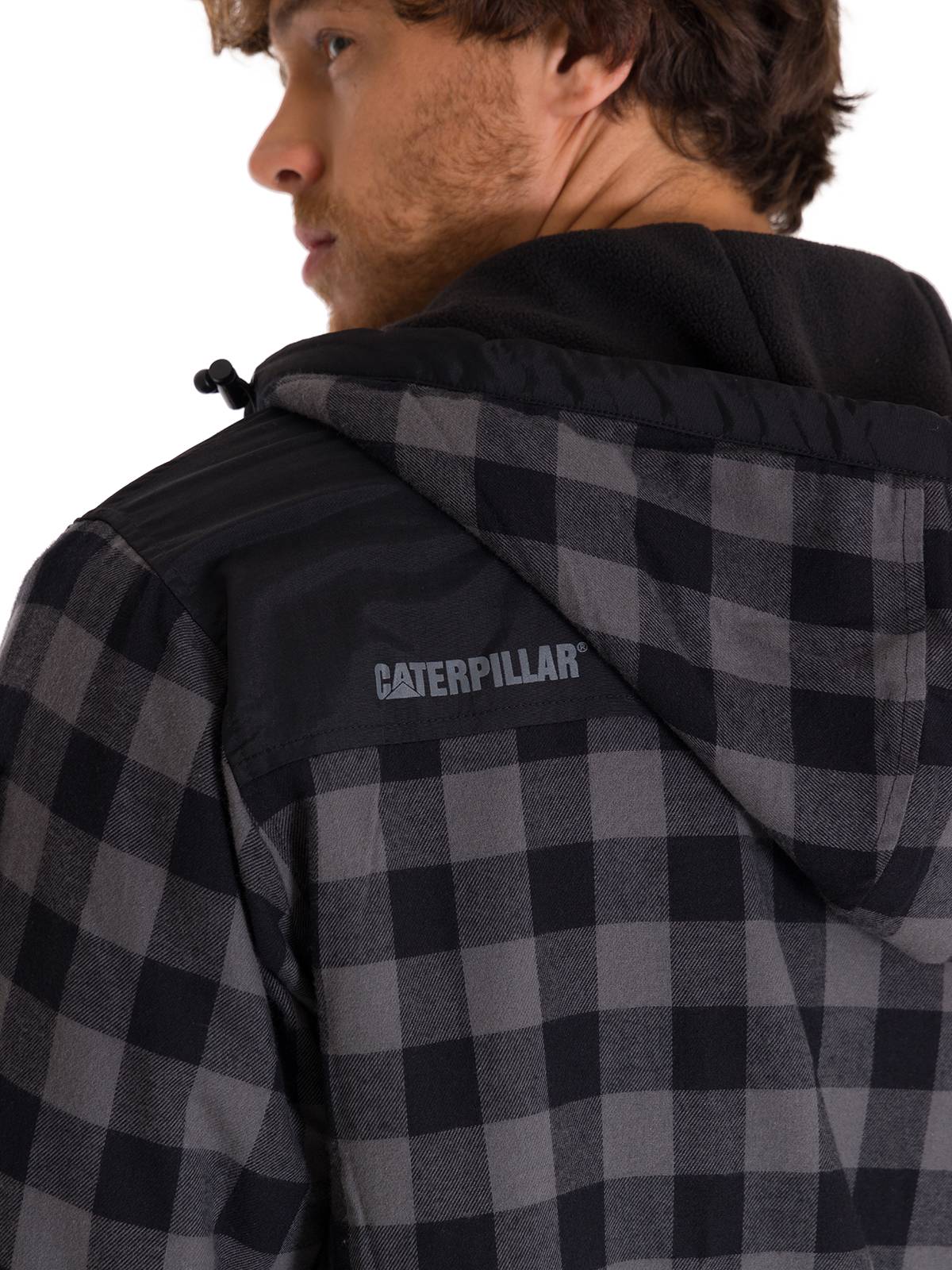 Chaqueta Manga Larga Hombre Sequoia Shirt Gris Oscuro Cat