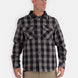 Camisa Manga Larga Casual Hombre Buffalo Check Heavyweight Overshirt Negro Cat