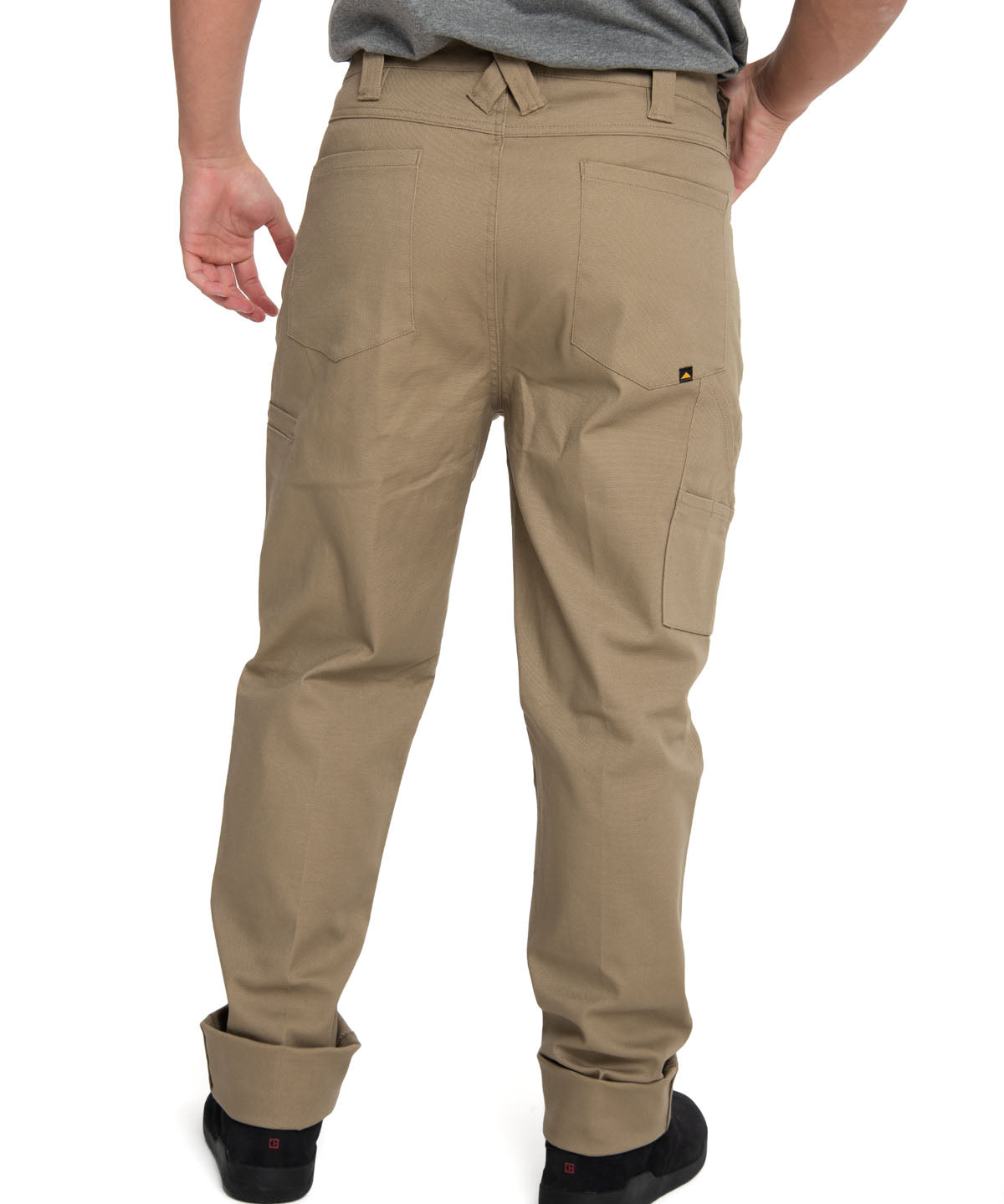 Pantalon Casual Hombre Stretch Canvas Utility Pant Café Cat